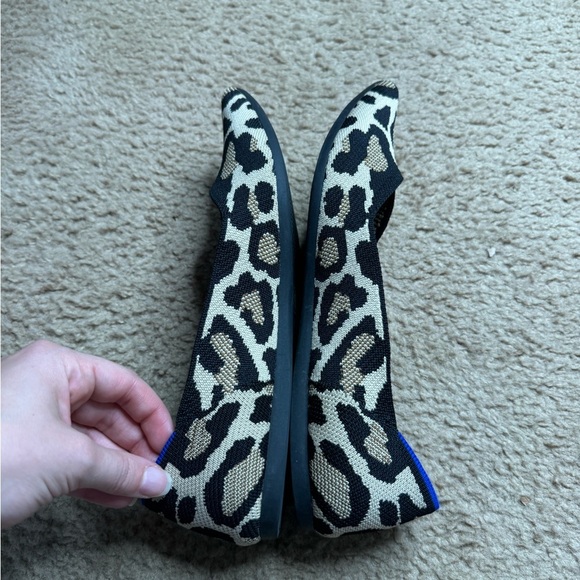 Rothy’s desert Cat printed knit point toe flat 10.5 - Picture 4 of 6
